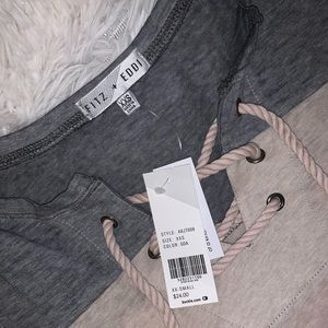 Crisscross Front Top